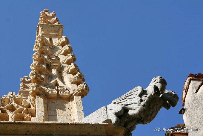 Rapaces Gárgola, Catedral de Santa María, Segovia - España