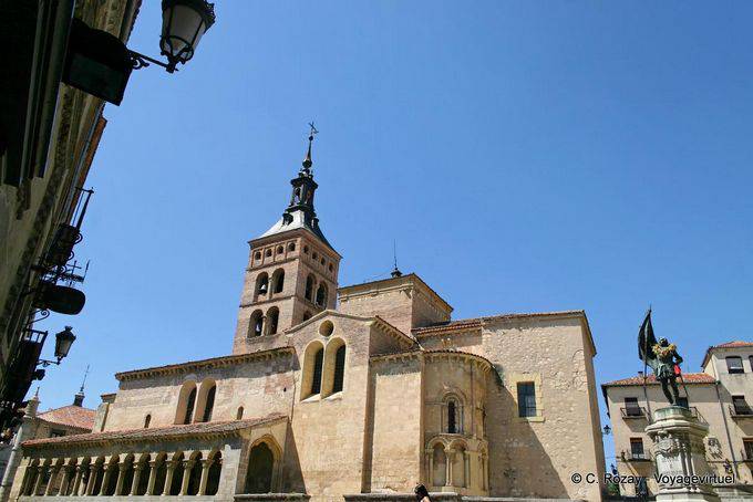 Pan de la iglesia de San Martín, Segovia - España