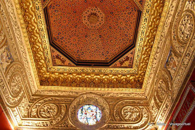 Techo de la Sala del Trono, Alcázar, Segovia - España