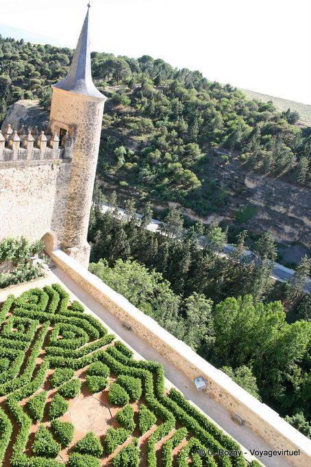 Jardines del Alcázar, Segovia - España