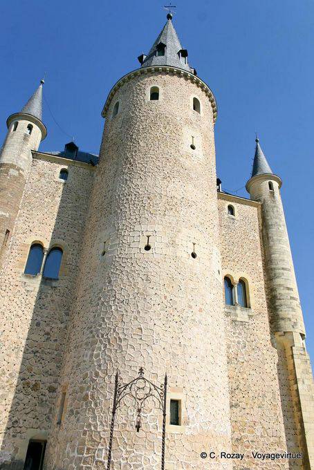 Torre Norte del Alcázar de Segovia - España
