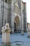 Puerta del Patio Chico, Catedral de Ávila, España.