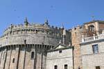 Ávila, Cimorro la Catedral del Salvador, España.