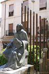 Estatua del Maestro Francisco Salinas, Salamanca, España.
