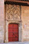 Puerta de la Iglesia de San Benito, Salamanca, España.