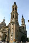 Spiers de la Basílica de Nuestra Señora del Pilar, Zaragoza, España.