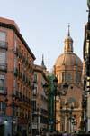En la calle Alfonso 1 vista Pilar, Zaragoza, España.