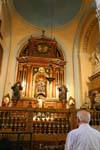 Altar dedicado a la Virgen María, la Basílica de Nuestra Señora del Pilar de Zaragoza, España.