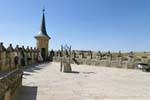 Plataforma por encima de la armería, Alcázar de Segovia, España.