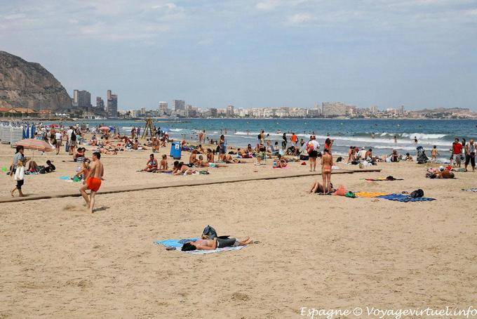 Playa del Postiguet, Alicante - España
