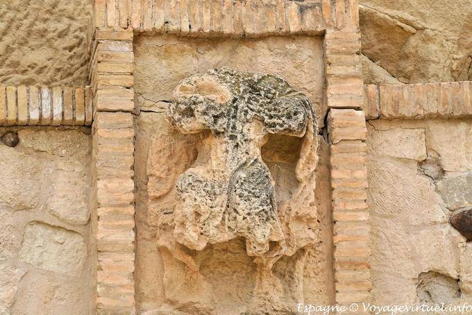 Restos arqueológicos romanos, Castillo de Santa Bárbara, Alicante - España
