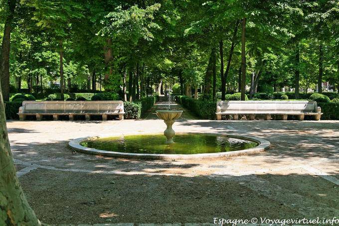 Fuente del Reloj, Jardín de la Isla, Aranjuez - España
