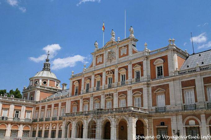 Fachada interior del Palacio Real, Aranjuez - España