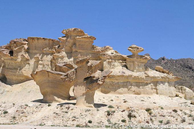 Costa Calida, esculturas naturales - España