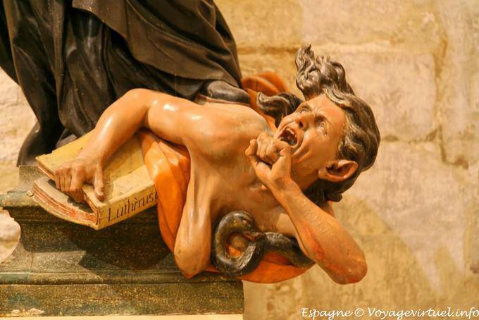 Cuenca, NS catedral de Gracia, a la caza Luterana - España