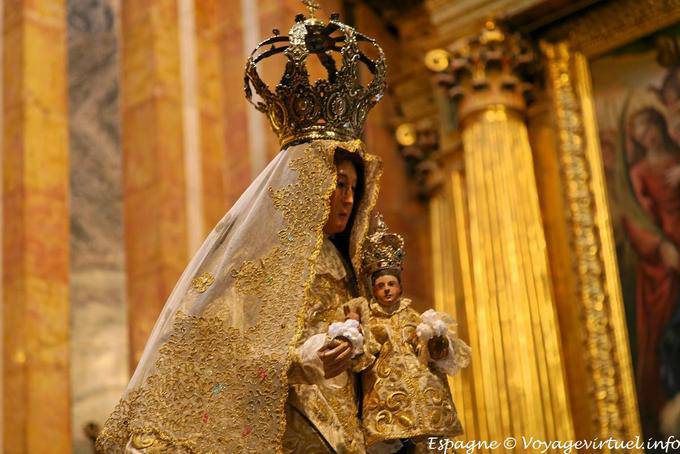 Cuenca, NS catedral de Gracia, Virgen Coronada - España