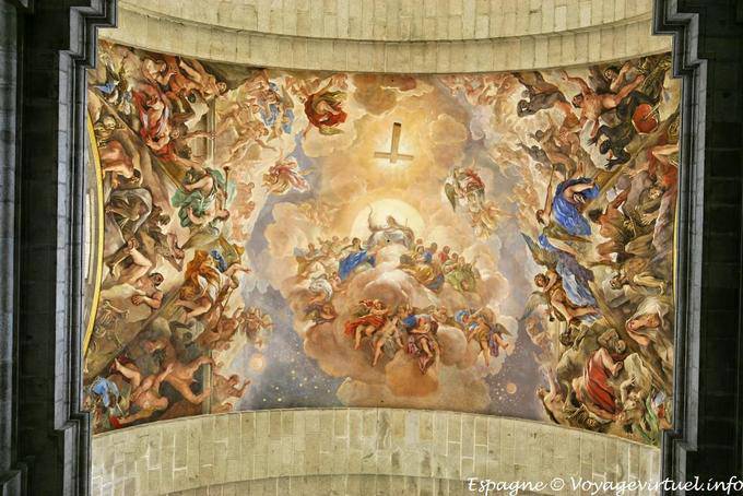 Escorial, Boveda Frescos de la Basílica - España