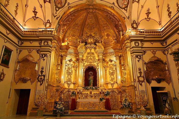 Lorca Altar de la Capilla del Rosario - España