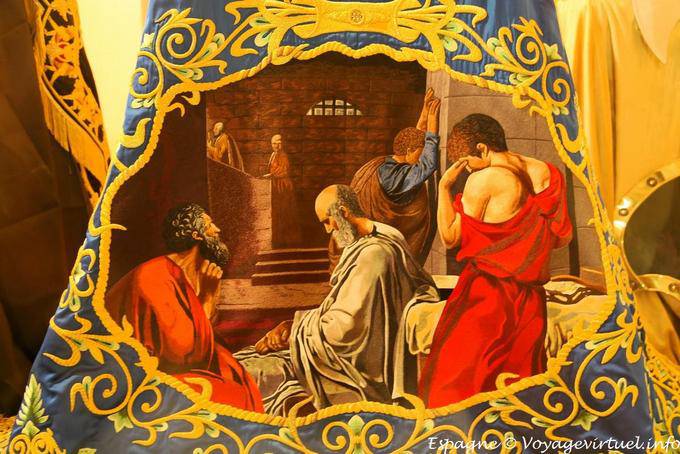 Lorca, Museo San Domingo, Mantelo Marsana Tesoros Paso Blanco - España