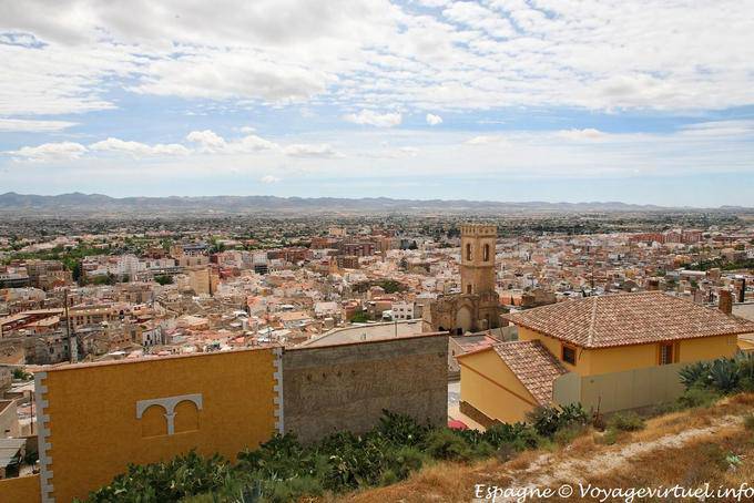 Lorca, Vista desde el Castillo - España