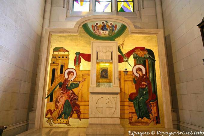 Icono de la catedral de Madrid (Santa María la Real de la Almudena) - España