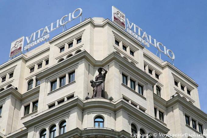 Madrid Calle de Alcalá, no veo nada que viene - España