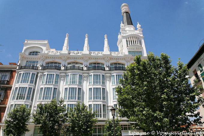 Hotel Reina Victoria, la Plaza del Ángel, Madrid - España