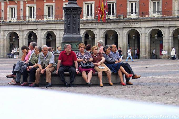 Madrid, Plaza Mayor, ex Círculo - España