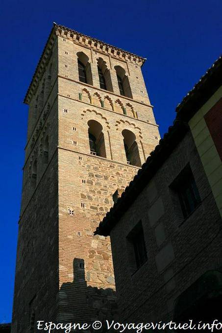 Toledo, campanario de la Iglesia de Santo Tomé - España