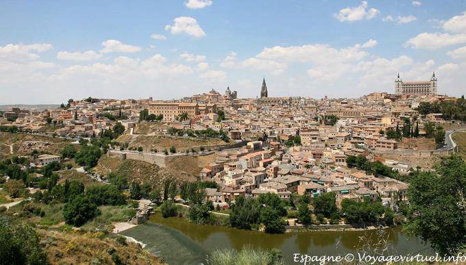 Toledo, Vista desde la Ermita de la Virgen del Valle - España