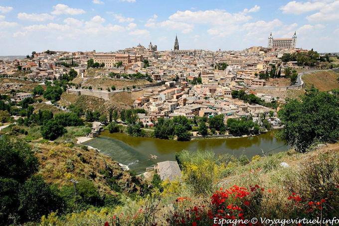 Panorama de la Ciudad de Toledo - España