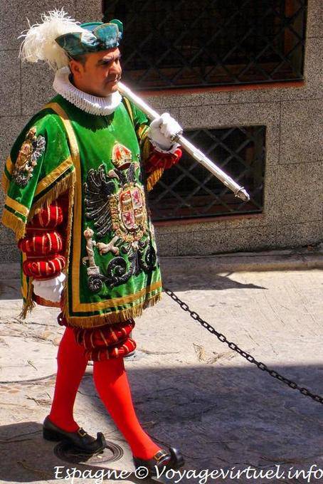 Traje de época, Corpus Christi en Toledo - España