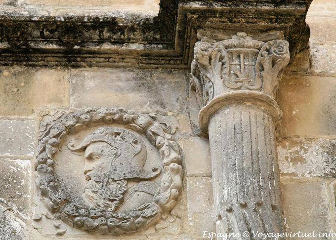 Úbeda, detalle de la Casa del Regidor, Luis Medina - España