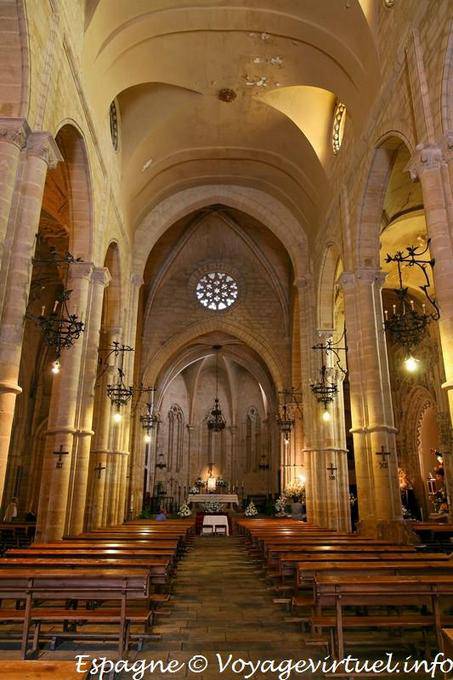 Úbeda, la nave de la iglesia de San Pablo - España