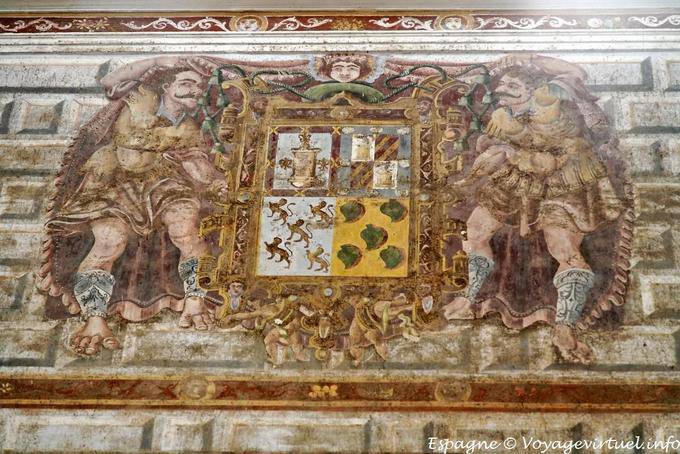 Úbeda, mural, Hospital de Santiago - España