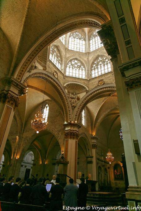 Valencia cimborrio de la catedral de Santa María - España
