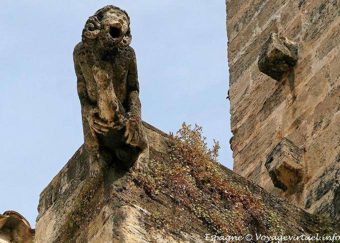 Valencia, gárgola Santa Catalina - España