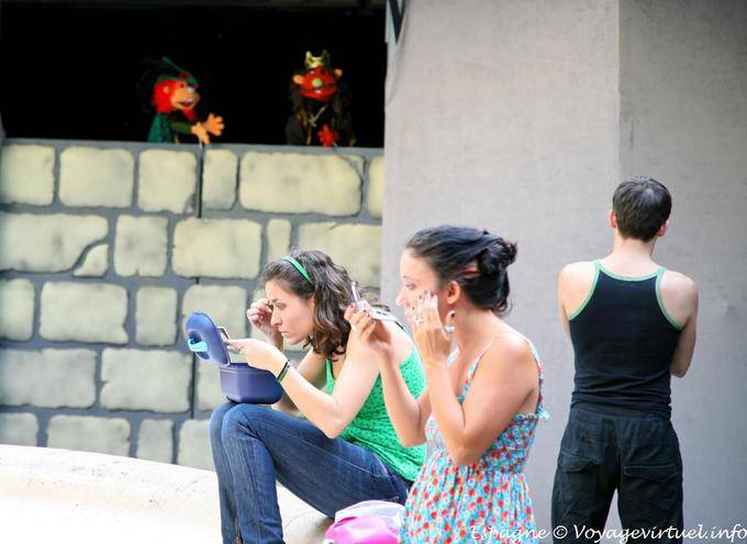 Valencia, maquilladores, Plaza Redonda - España