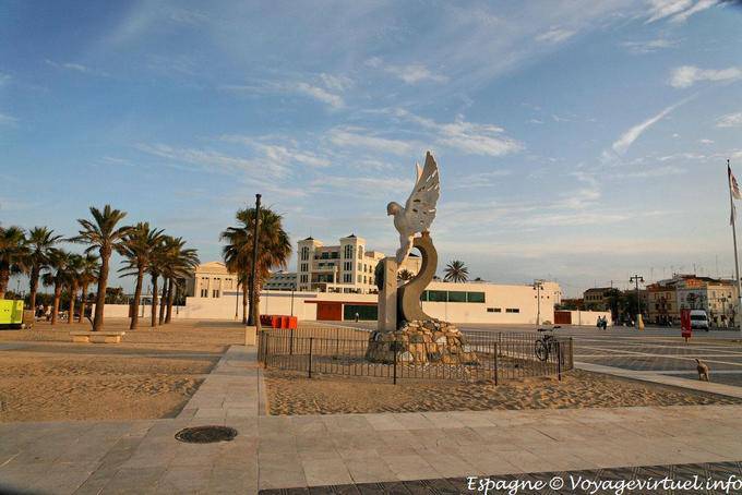 Valencia, detrás de la playa - España