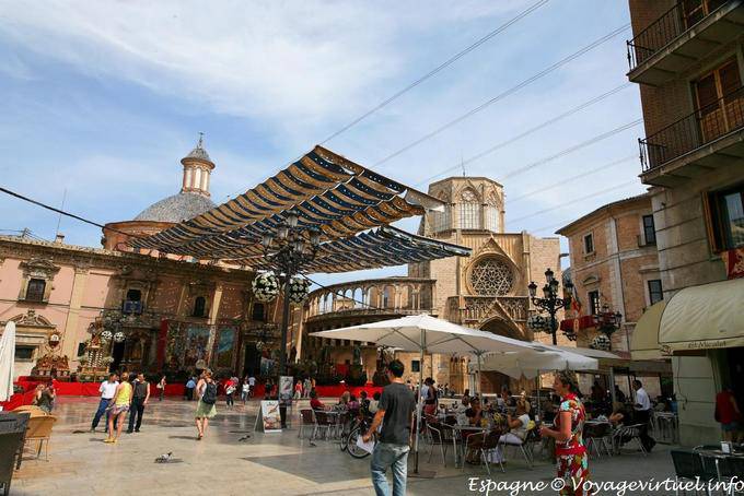 Valencia, Plaza de la Virgen - España
