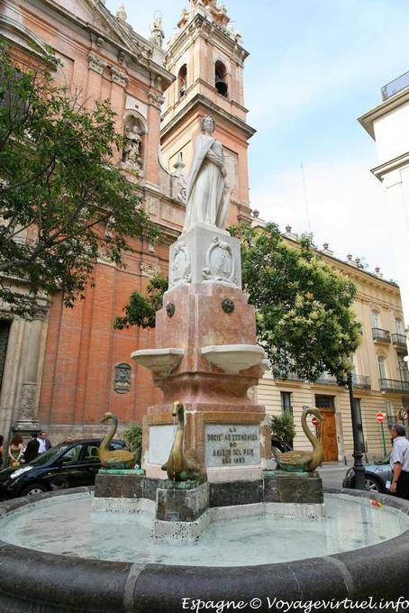 Valencia Plaza San Vicente Ferrer - España
