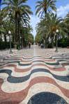 Alicante Explanada de España, España.
