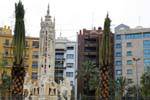 Plaza de los Luceros, Alicante, España.