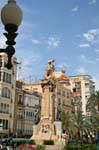 Alicante, Plaza Canalejas, España.