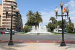 Alicante, Plaza Puerta del Mar, España.