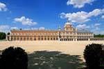 Plaza de Parejas, el Palacio Real, Aranjuez, España.