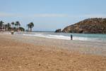 Costa Cálida, la playa y cocos, España.