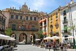 Cuenca, la Plaza Mayor, Ayuntamiento, España.