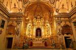 Lorca Altar de la Capilla del Rosario, España.