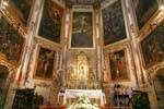 Lorca Altar de la Iglesia Colegiata de San Patricio, España.
